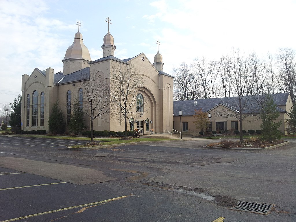 Mother of God Zyrovichy church Strongsville OH home of Tiny Tom Chimney Sweep and Repair