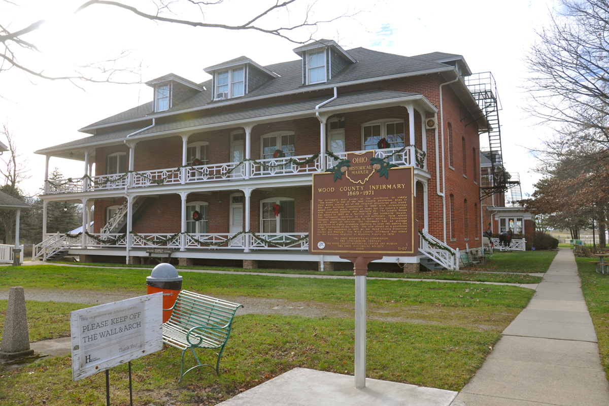 Is it haunted? Wood County Historical Museum Infirmary Bowling Green Ohio